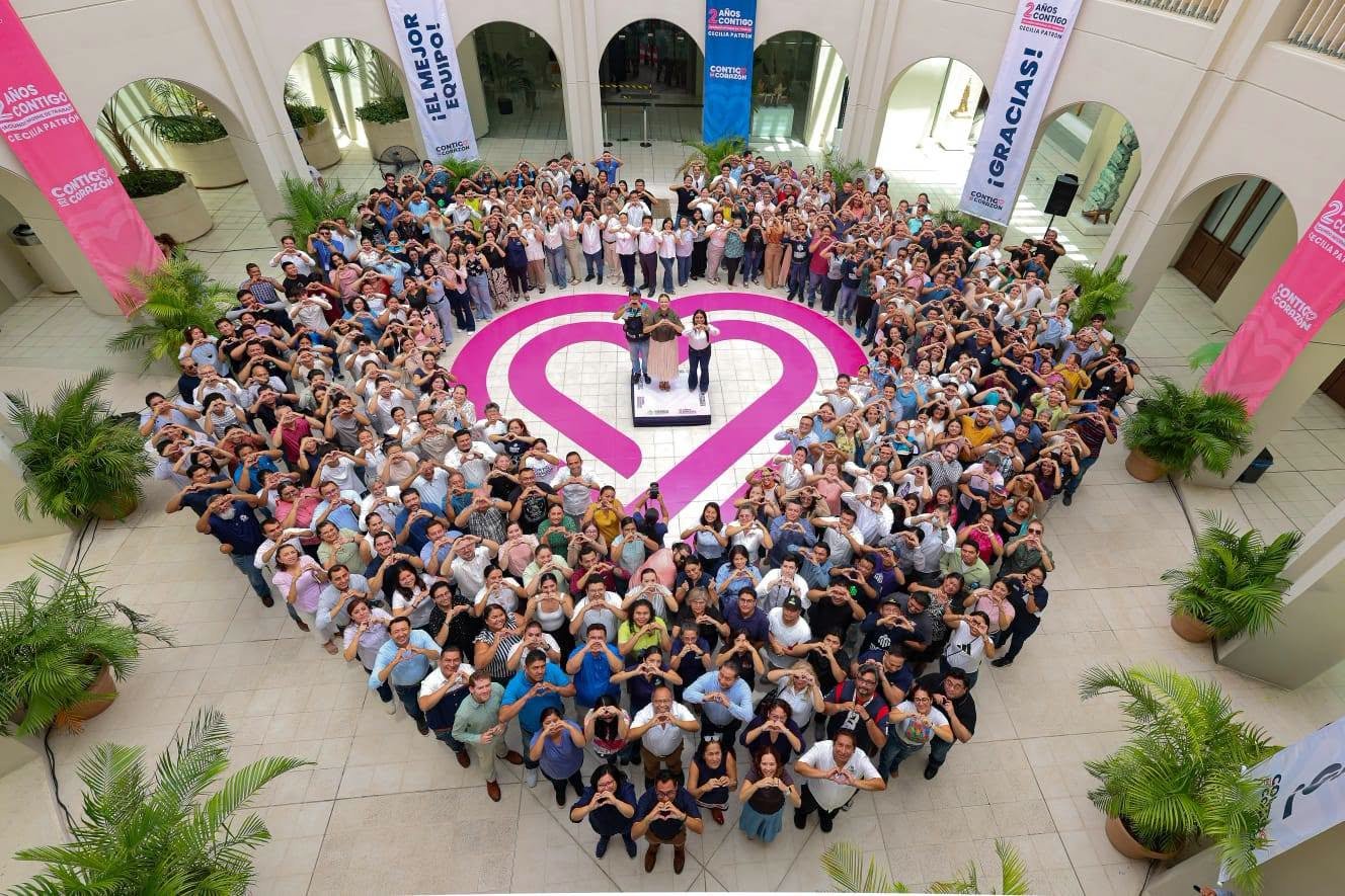 Gracias por servir de corazón a la ciudad, hacen que Mérida funcione bien: Cecilia Patrón.