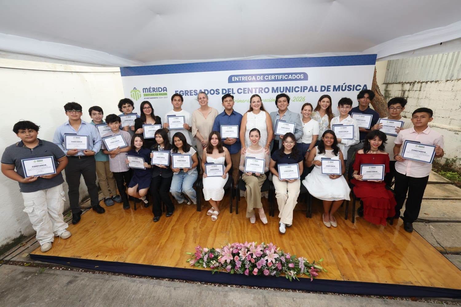 El Centro Municipal de Música cuenta con su primera generación de egresados.