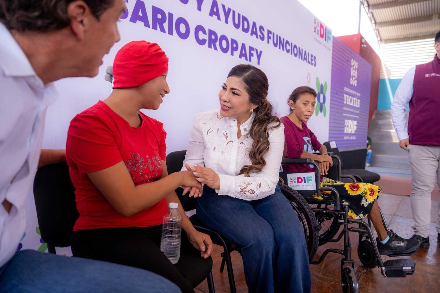 Cropafy acerca por primera vez prótesis y órtesis al interior de Yucatán