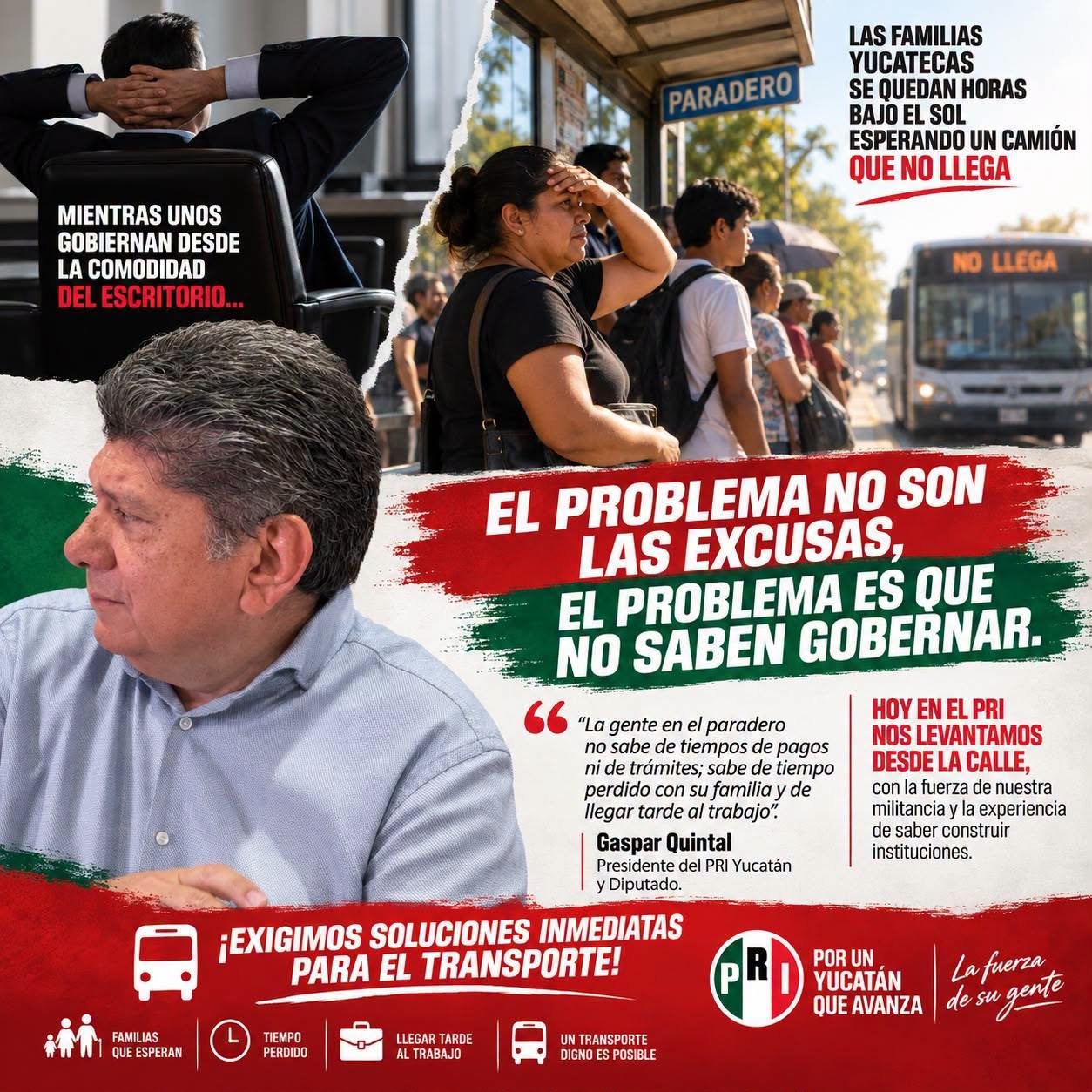 EL PRI EXIGE ORDEN FINANCIERO Y CERTEZA EN LA ATY: GASPAR QUINTAL