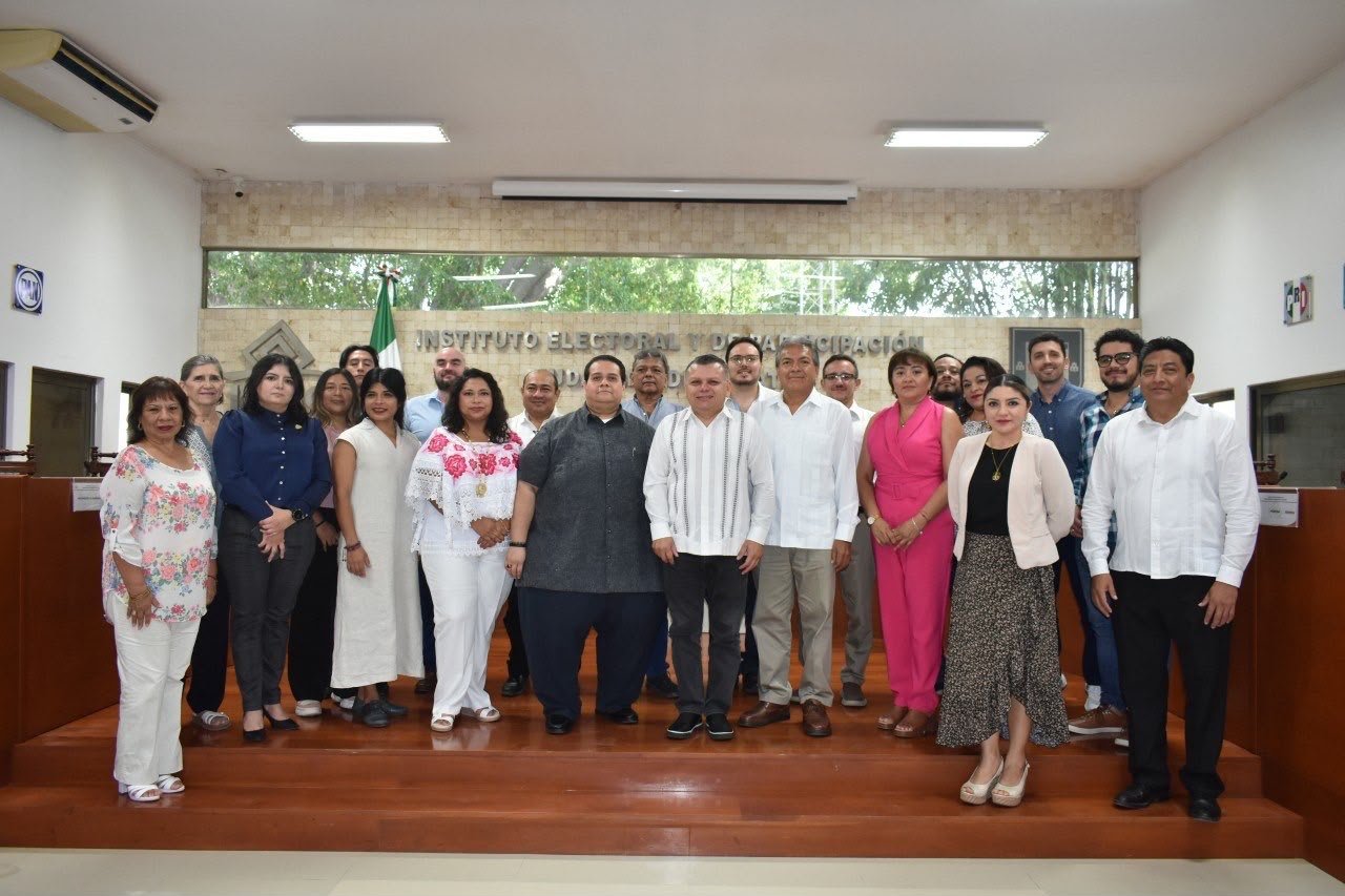 SOMOS Yucatán refrenda su compromiso con la democracia y abre diálogo institucional con el IEPAC