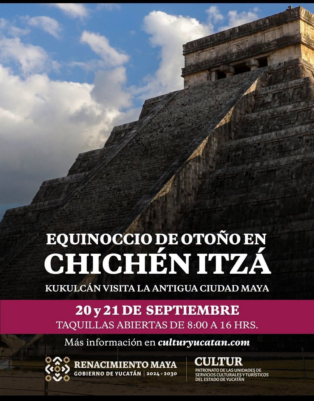 Chichén Itzá se prepara para recibir visitantes por el equinoccio de otoño
