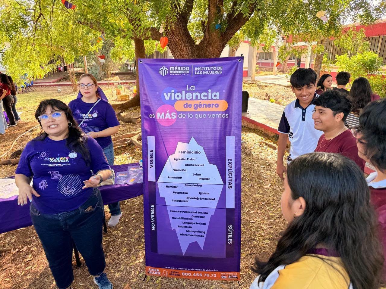 Con “Voces Sin Filtros”, Ayuntamiento de Mérida refuerza acciones de prevención del embarazo en la adolescencia.