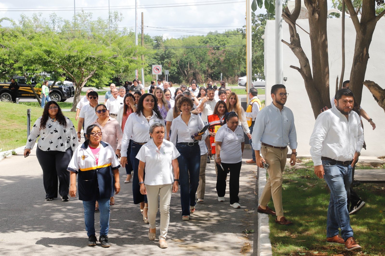 Realizan simulacro para el fortalecimiento de medidas preventivas de protección civil
