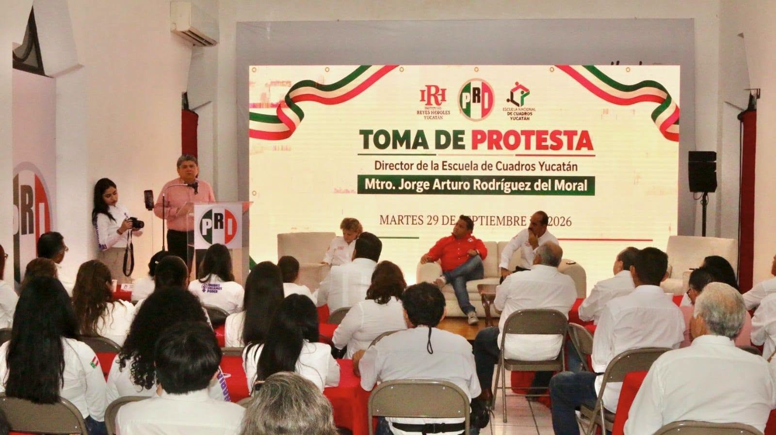 FRENTE A LA IMPROVISACIÓN, EL PRI RESPONDERÁ CON CAPACIDAD Y FORMACIÓN : GASPAR QUINTAL