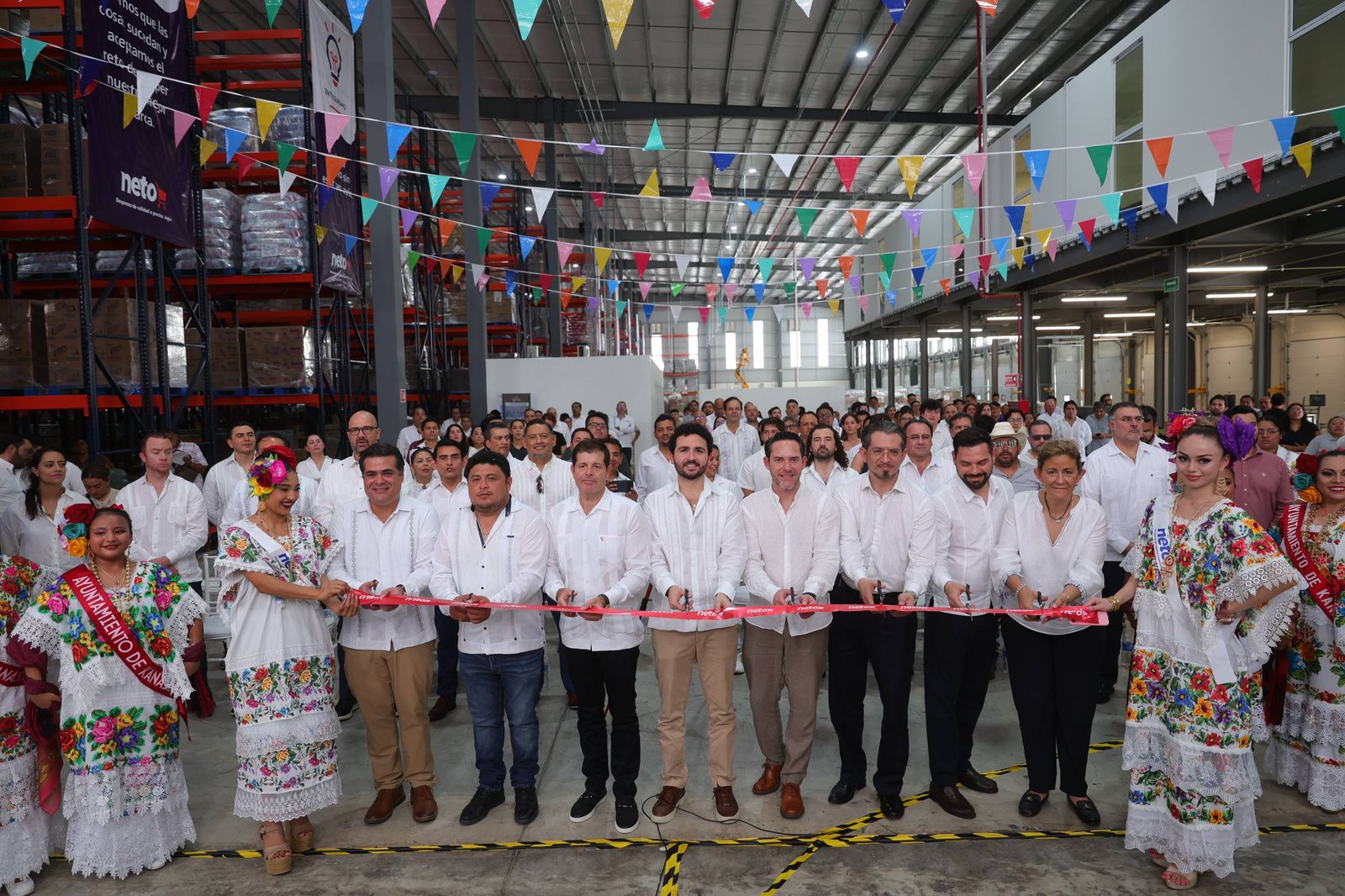 Apertura de nuevo Cedis de Tiendas Neto consolida inversión que superará los mil millones de pesos en Yucatán