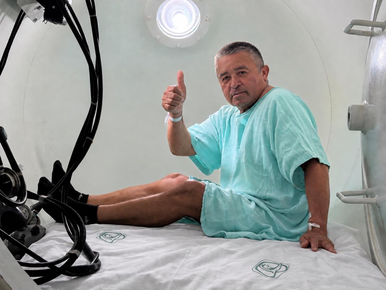 Salva IMSS Yucatán vida de pescador en HGSZ No. 5 de Tizimín gracias a Medicina Hiperbárica.