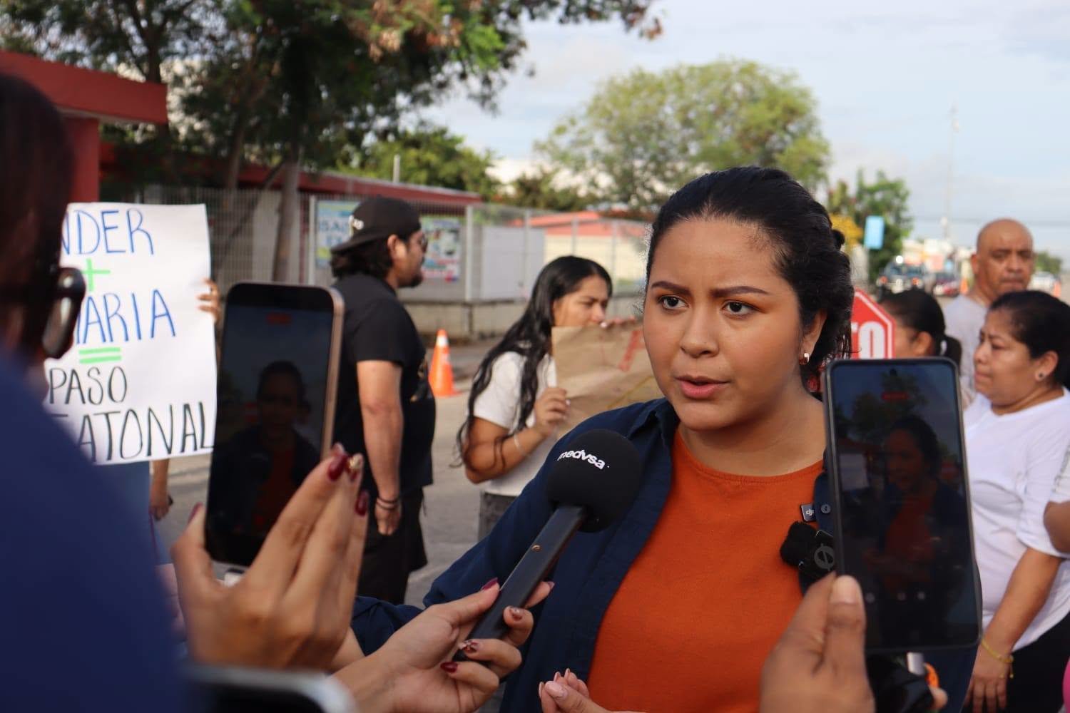 Larissa Acosta insiste para que se haga obligatoria la infraestructura peatonal en escuelas de Caucel.