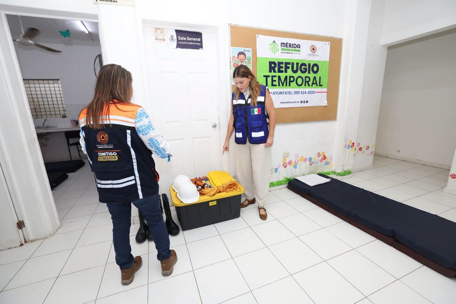 Mérida preparada para cualquier contingencia: Cecilia Patrón