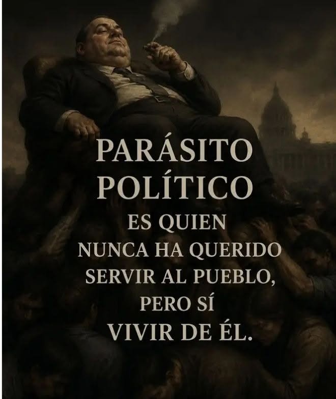 Los parásitos políticos