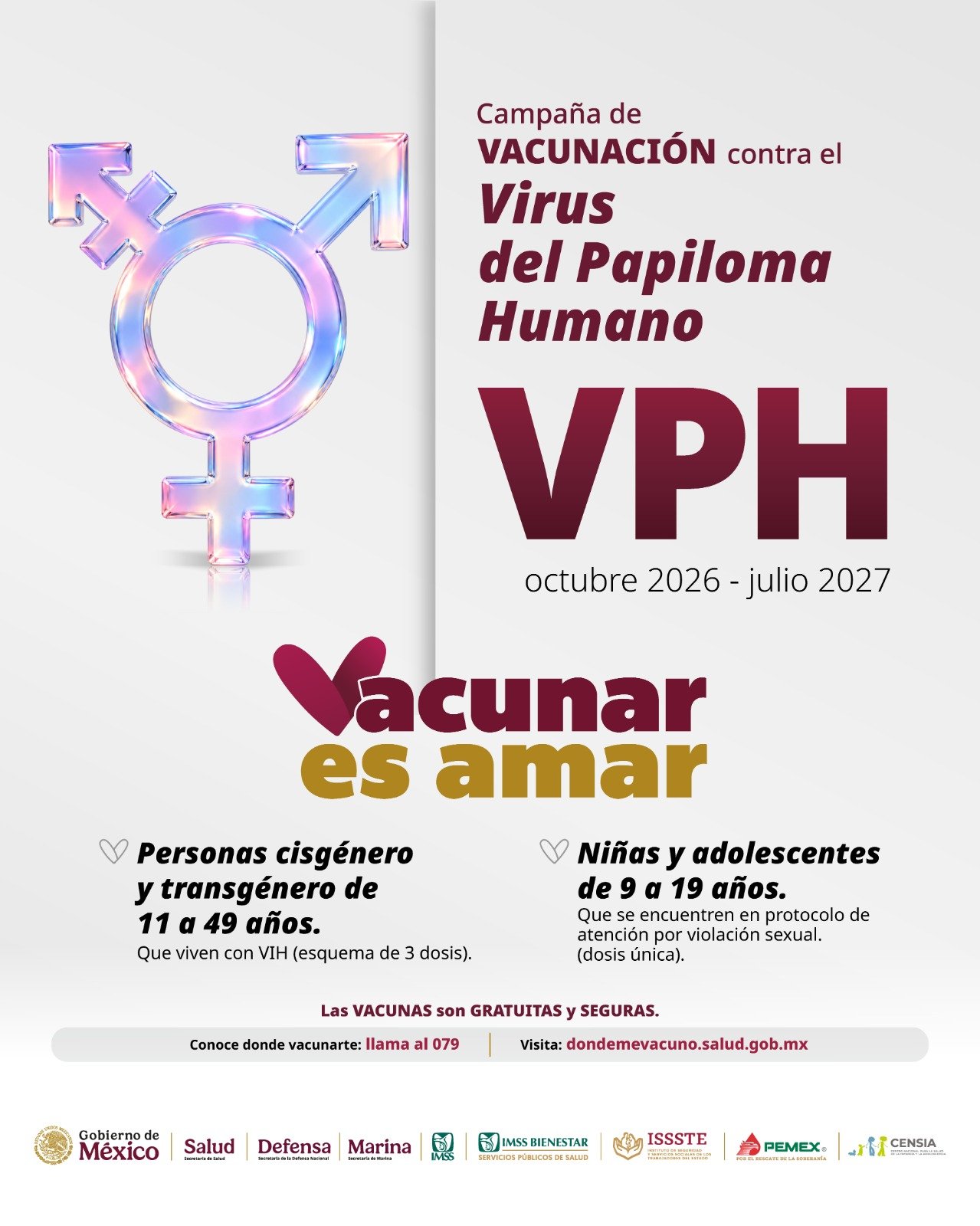 Participa IMSS Yucatán en Campaña Nacional de Vacunación 2026 contra Virus del Papiloma Humano