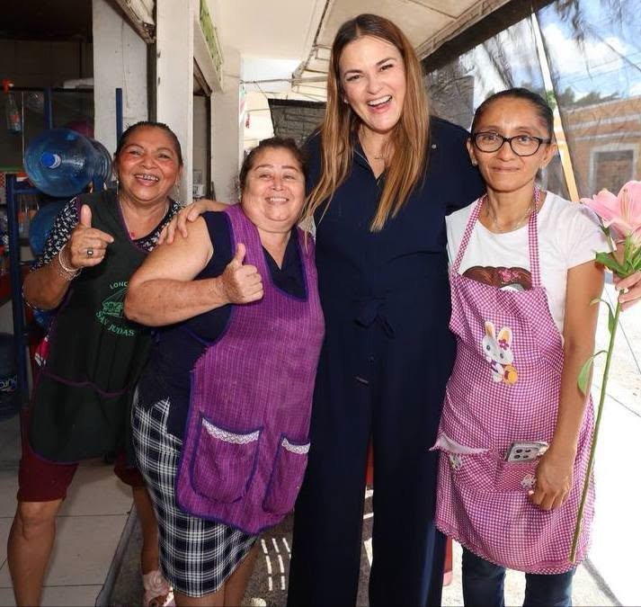 Cecilia Patrón da continuidad al reordenamiento de Mérida de la mano de comerciantes del Centro Histórico.